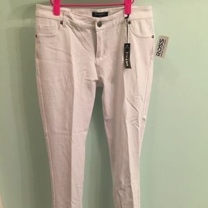 White jeggings